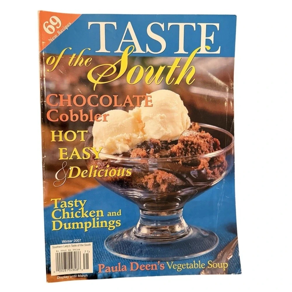 Taste of the South Magazine Lot of 5 2005 2006 2007‎ Southern Cooking Recipes
